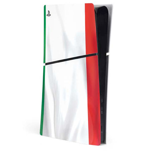 Italy Flag PS5 Slim Digital Edition Console Skin